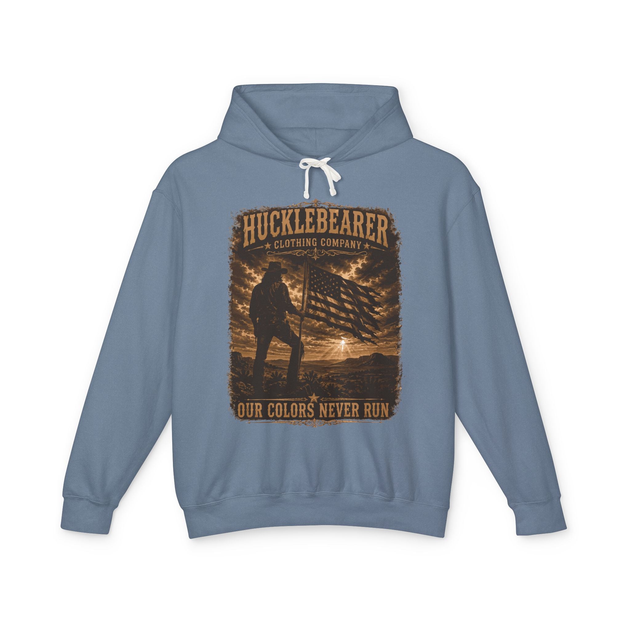 HuckleBearer "Our Colors Never Run" Hoodie