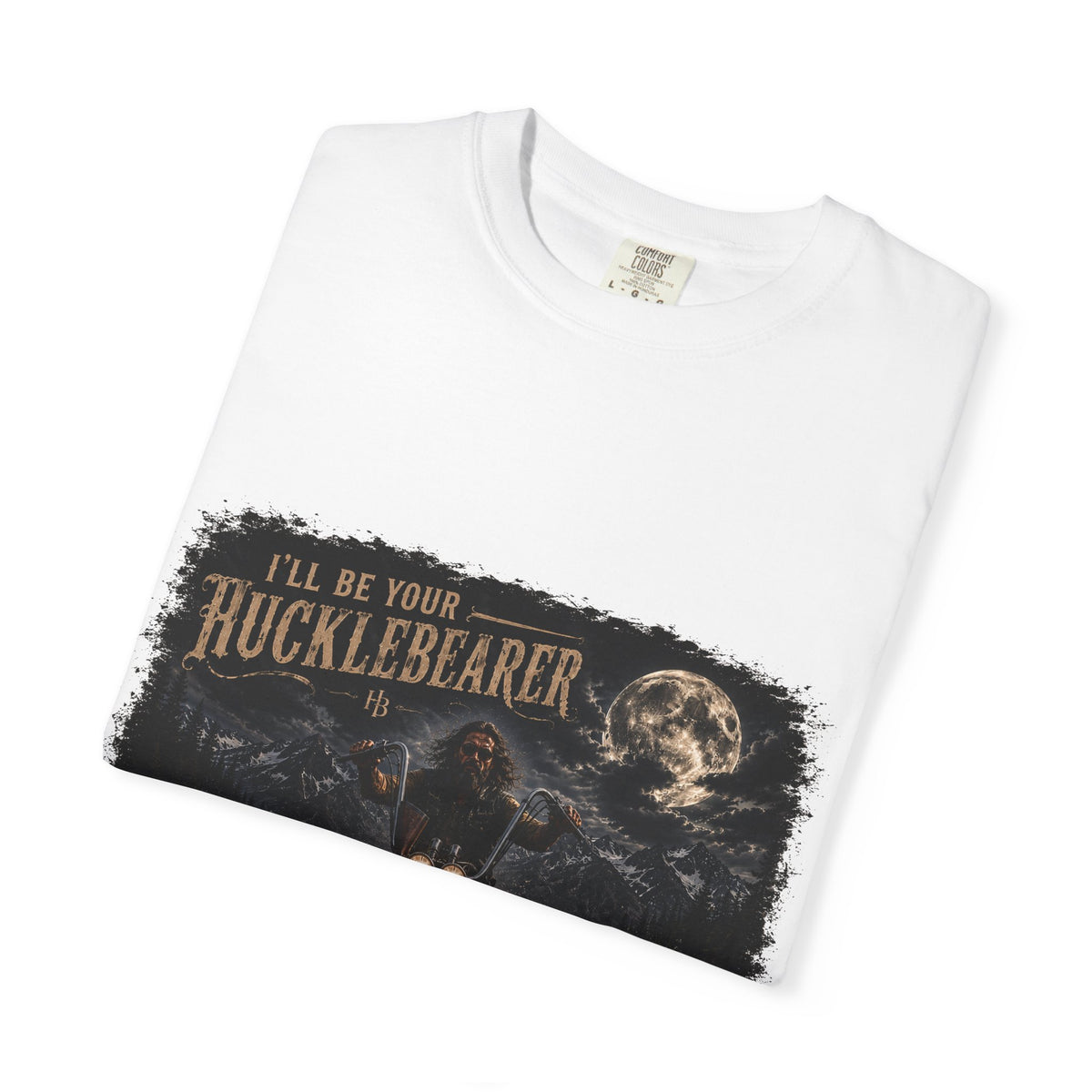 Front Print -Hucklebearer "Ride With the Wolves" T-Shirt
