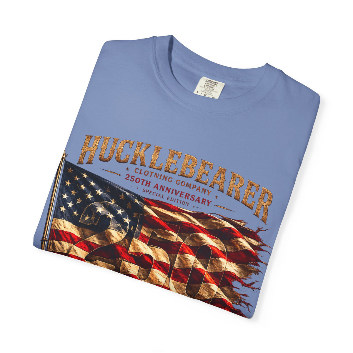 Copy of Hucklebearer "250th Anniversary" American Flag T-Shirt