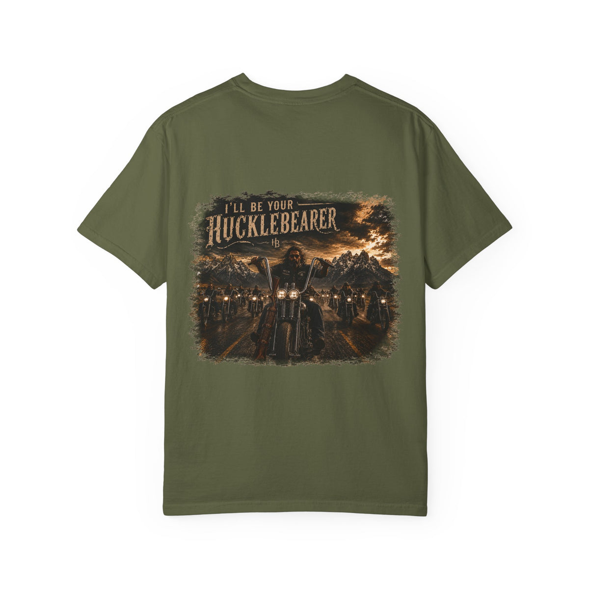 Back Print -HuckleBearer "I'll Be Your HuckleBearer" Open Road T-Shirt
