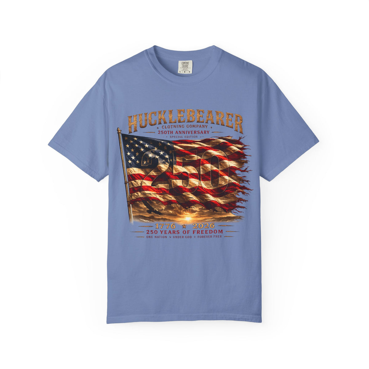 Copy of Hucklebearer "250th Anniversary" American Flag T-Shirt