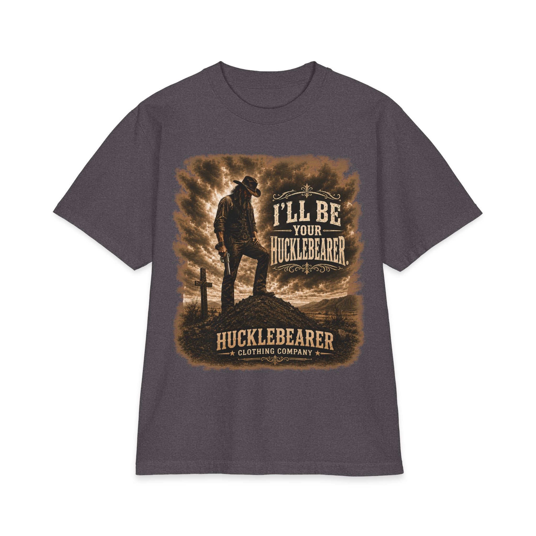 Hucklebearer — "I'll Be Your Hucklebarer" Western T-Shirt