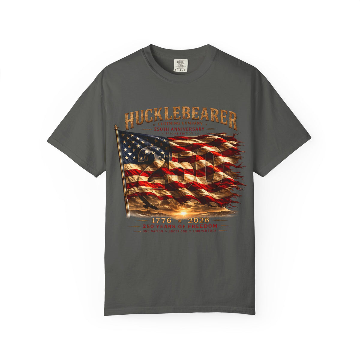 Copy of Hucklebearer "250th Anniversary" American Flag T-Shirt