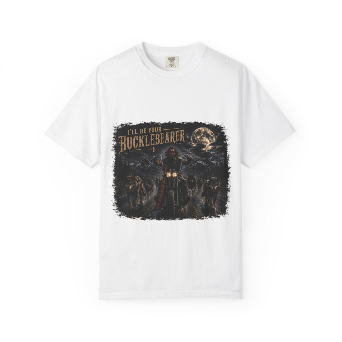 Front Print -Hucklebearer "Ride With the Wolves" T-Shirt