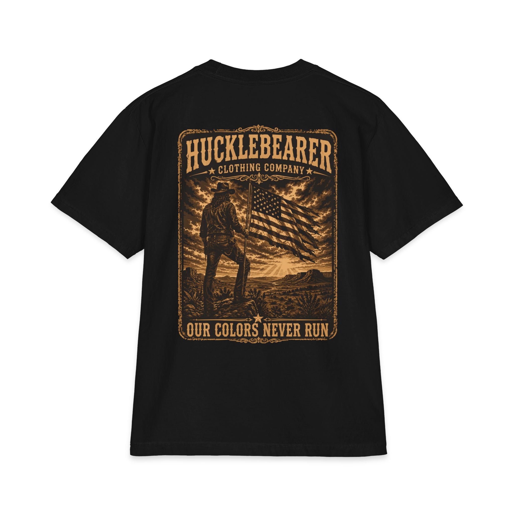 HuckleBearer 'Our Colors Never Run' Graphic T-shirt
