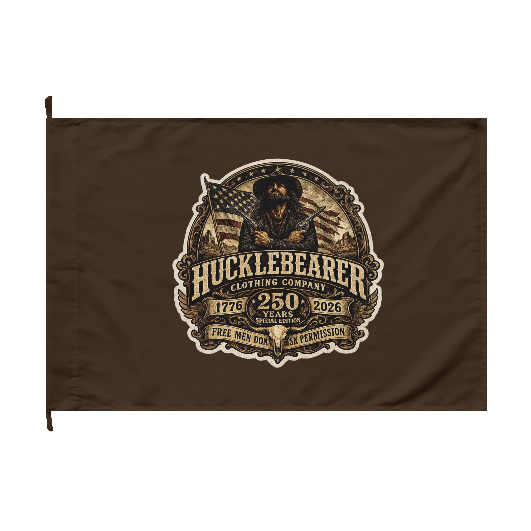 Hucklebearer 250th Anniversary Double-Sided Flag