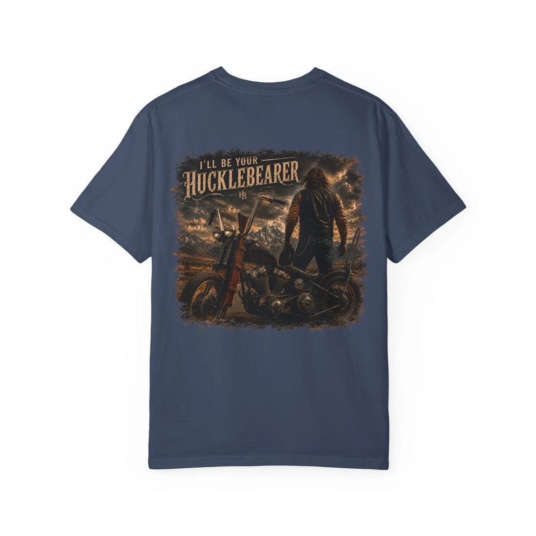 Hucklebearer — “I’ll Be Your HucklebeareR” Biker T‑Shirt Printify