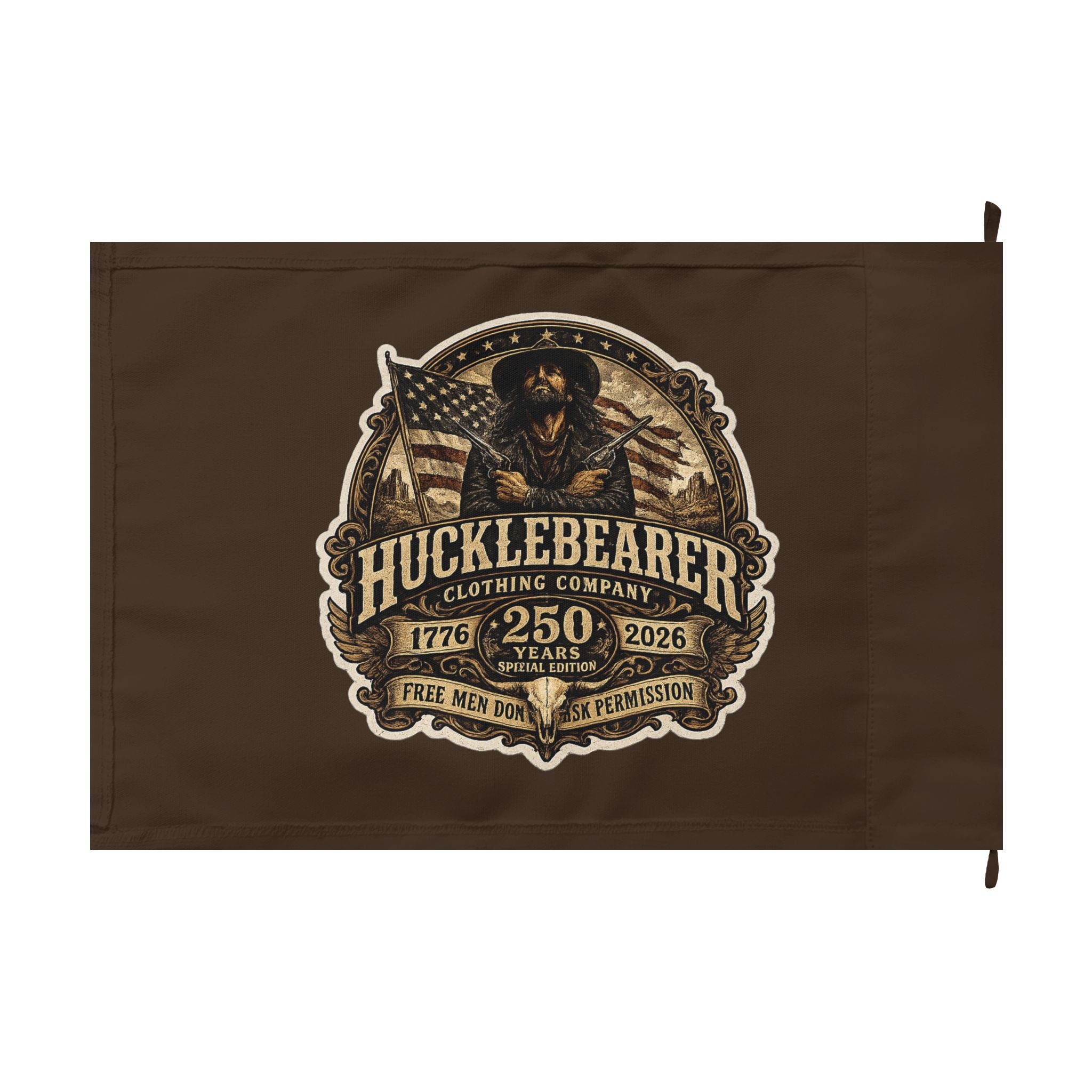 Hucklebearer 250th Anniversary Double-Sided Flag