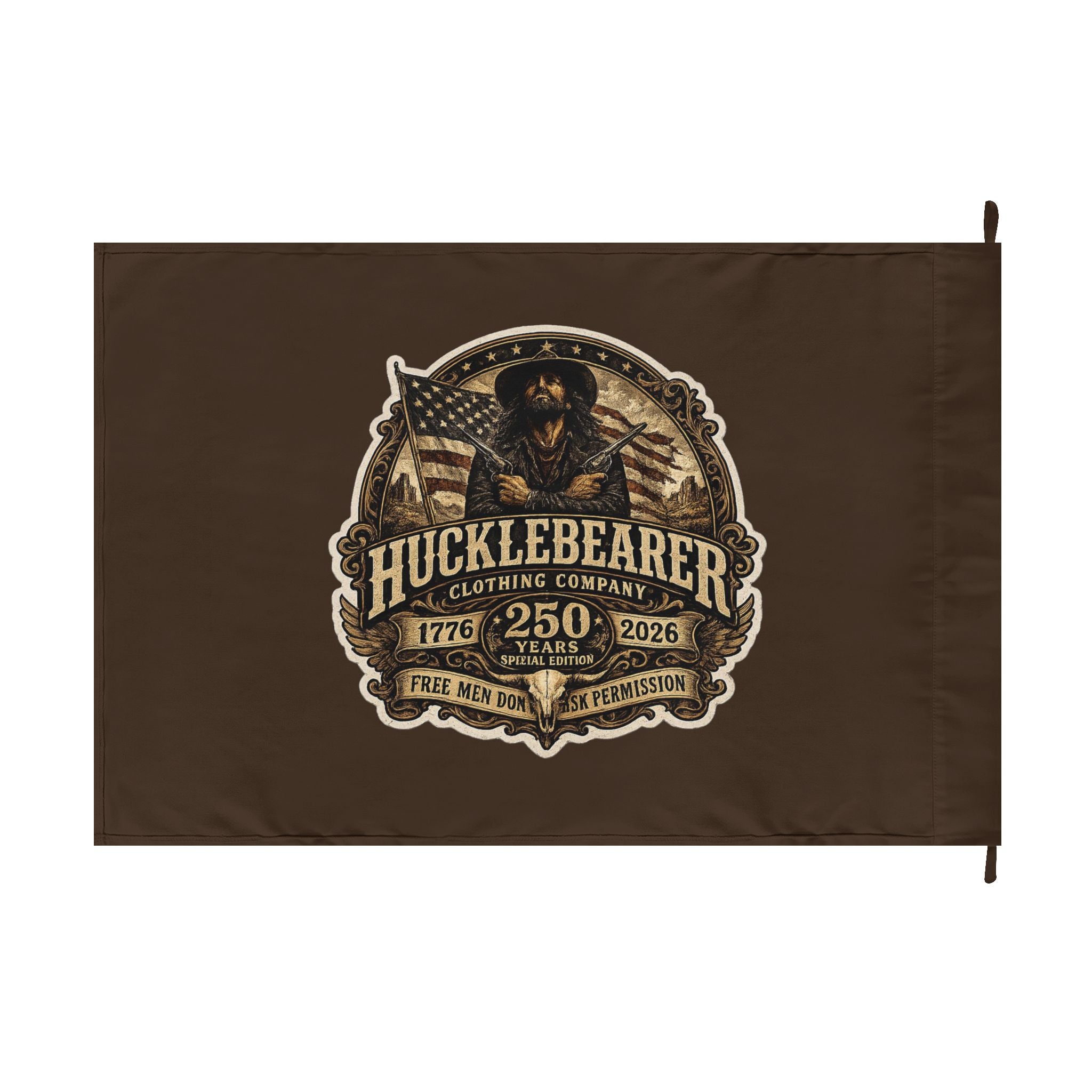 Hucklebearer 250th Anniversary Double-Sided Flag