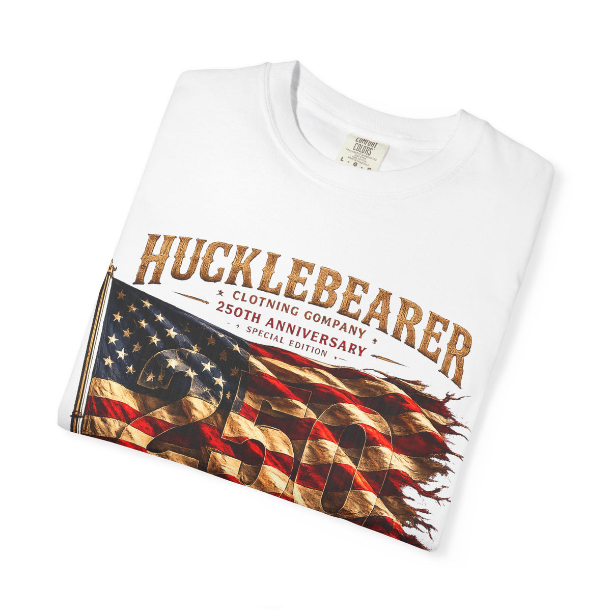 Copy of Hucklebearer "250th Anniversary" American Flag T-Shirt
