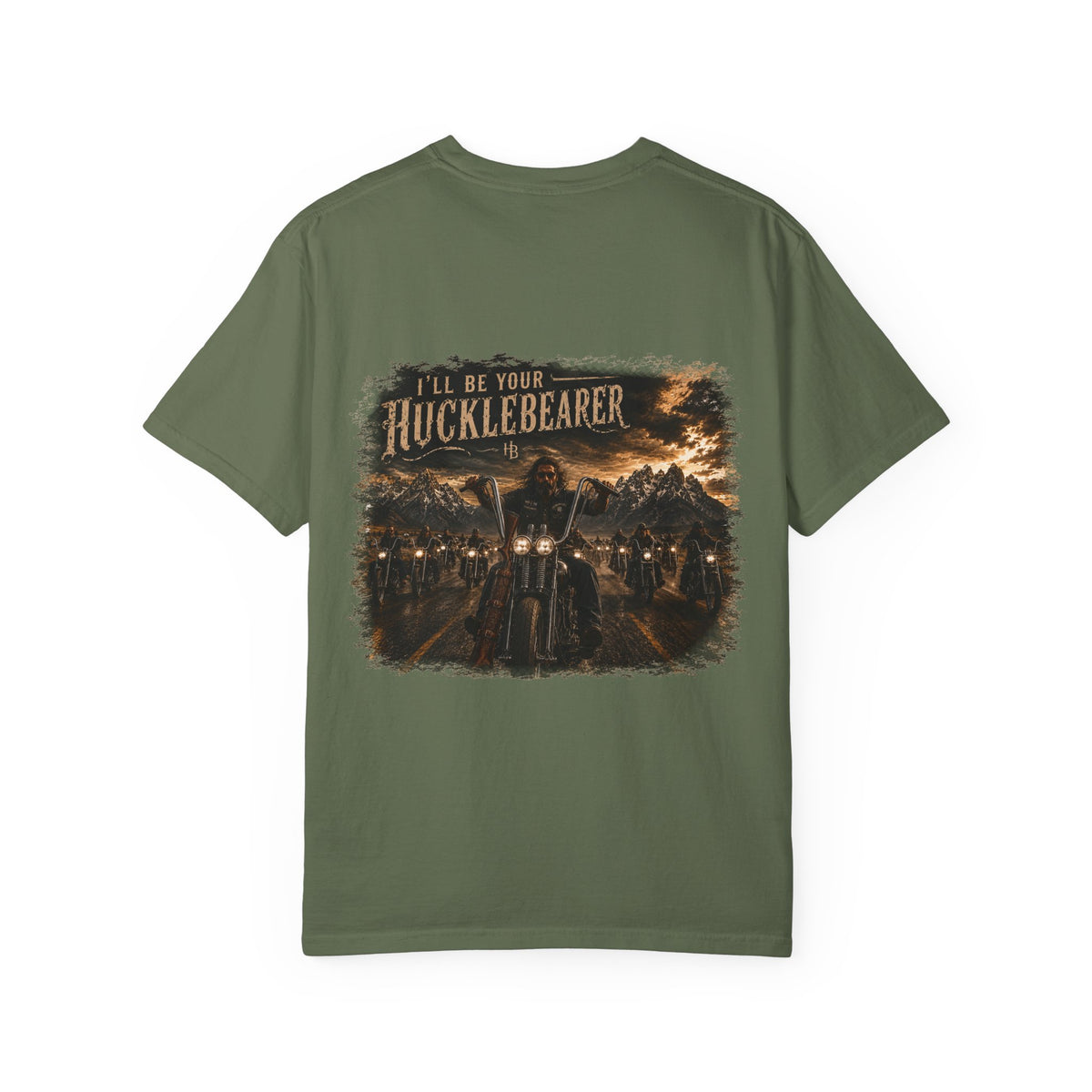 Back Print -HuckleBearer "I'll Be Your HuckleBearer" Open Road T-Shirt