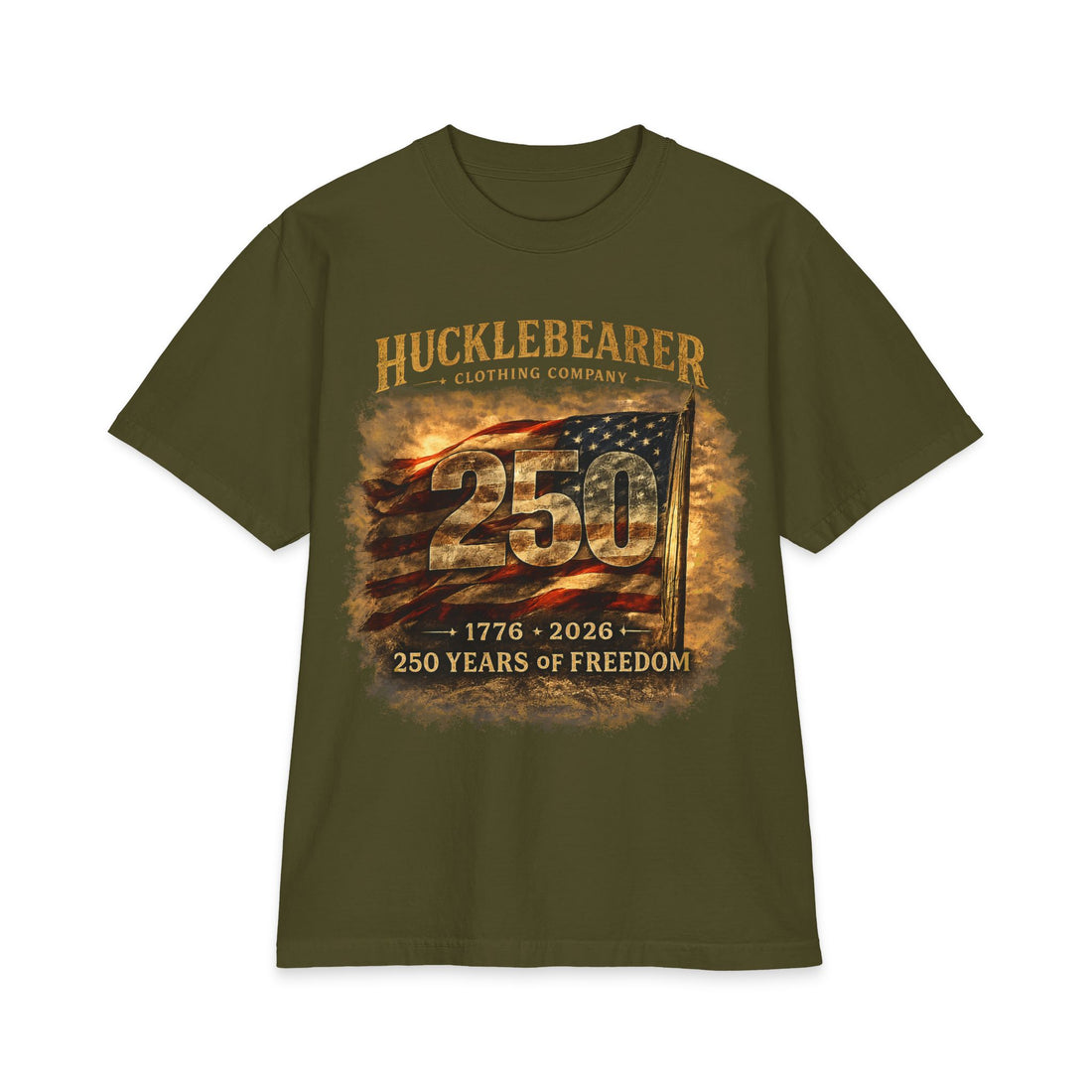 HuckleBearer "250 Years of Freedom" T-Shirt