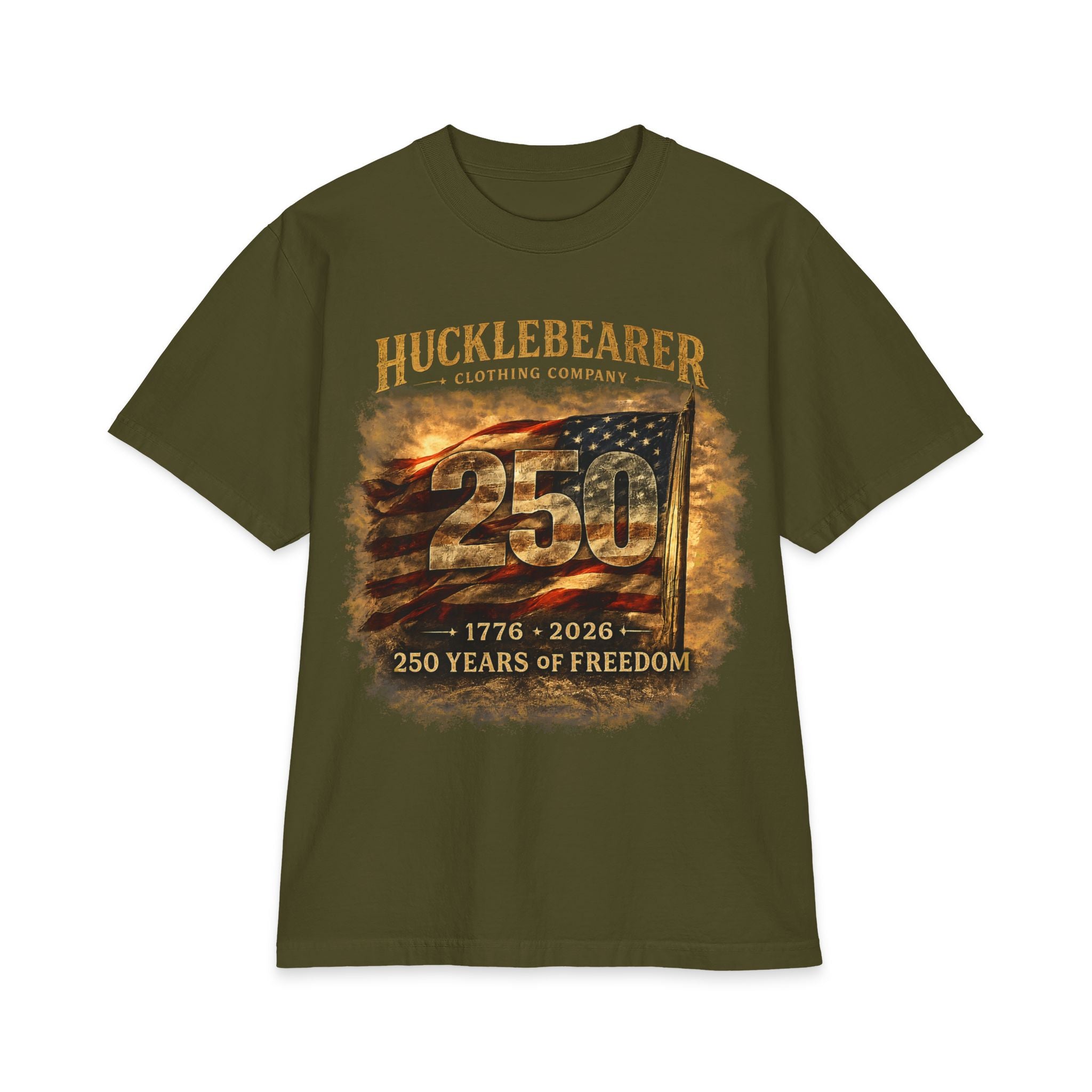 HuckleBearer "250 Years of Freedom" T-Shirt