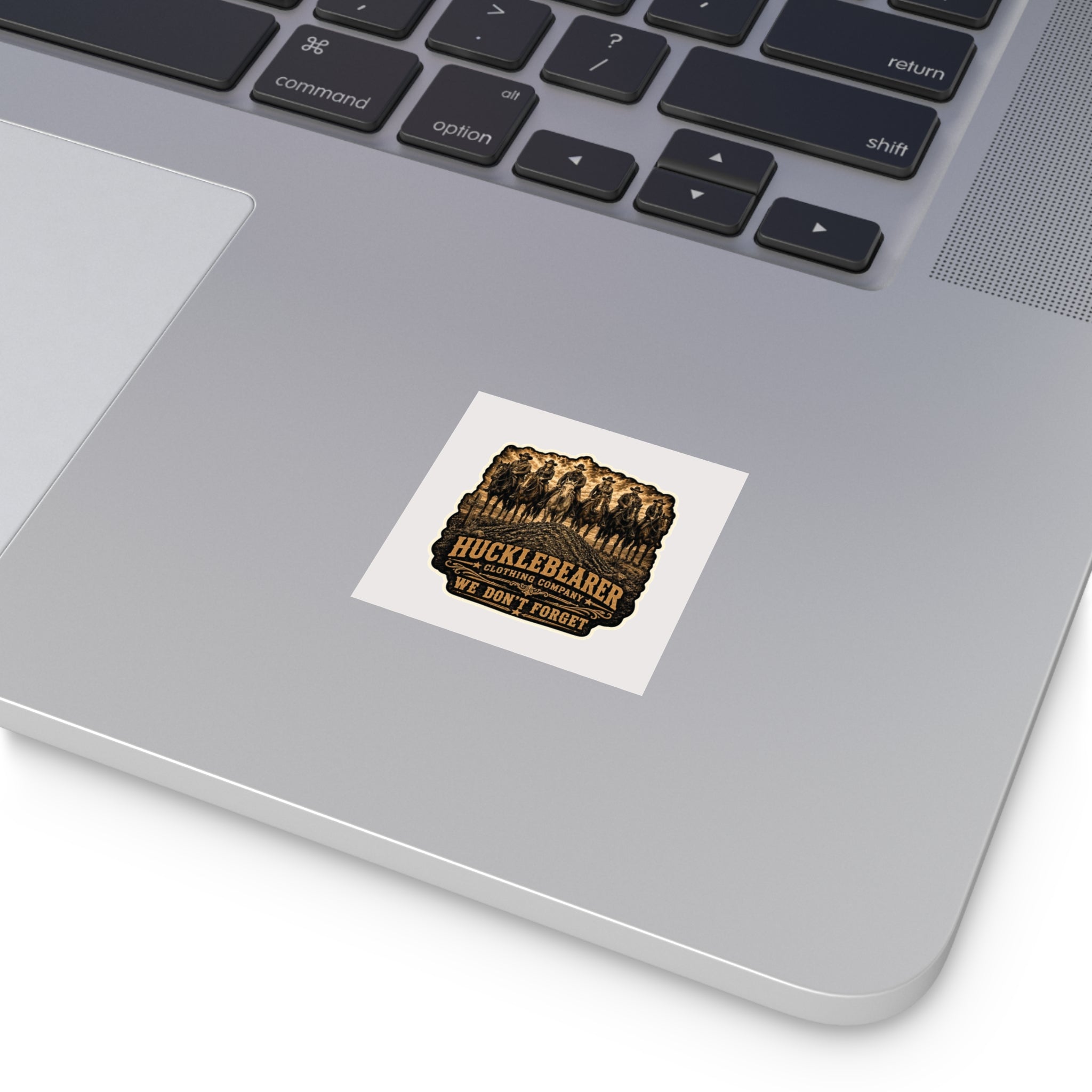 Hucklebearer 'We Don’t Forget' Cowboy Sticker