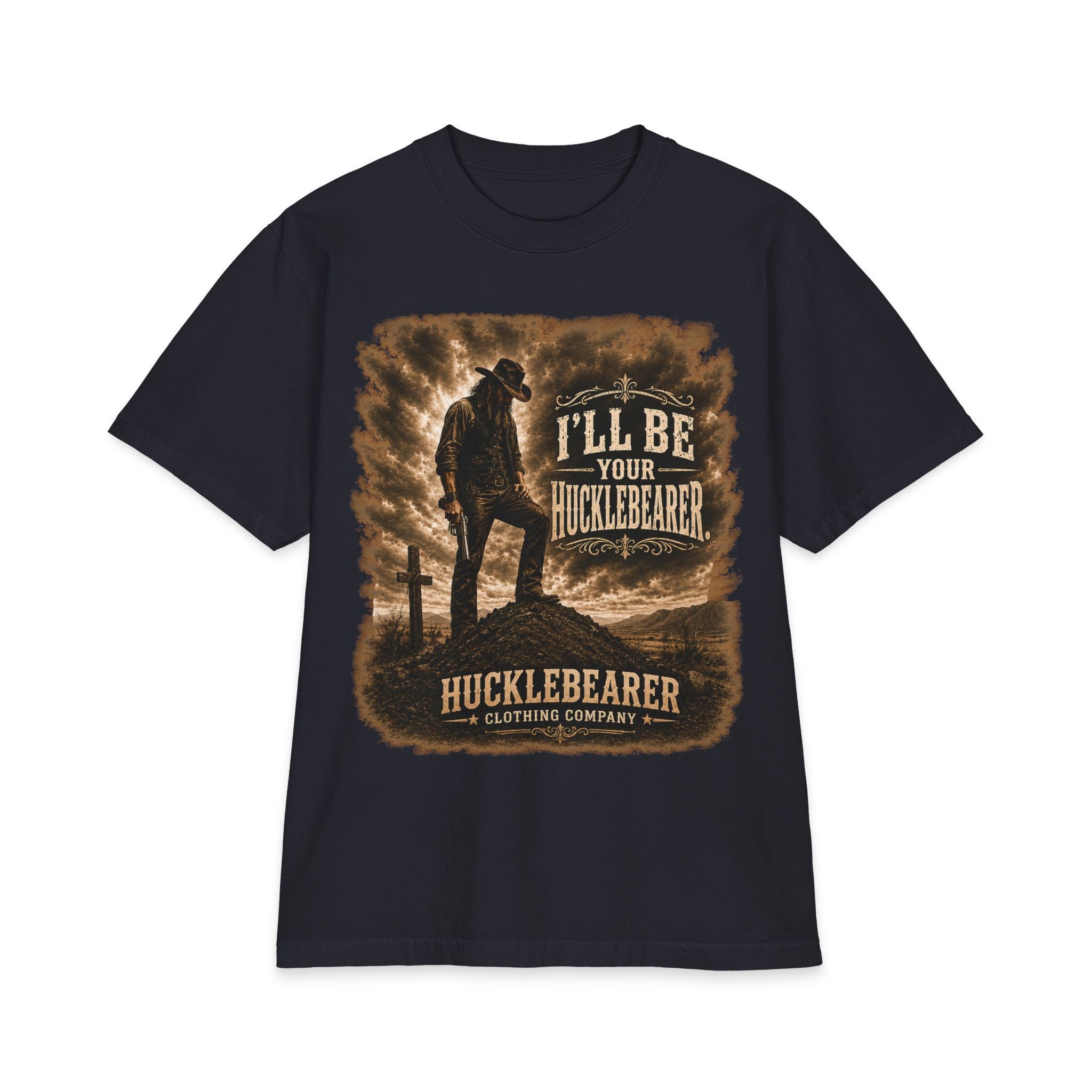 Hucklebearer — "I'll Be Your Hucklebarer" Western T-Shirt
