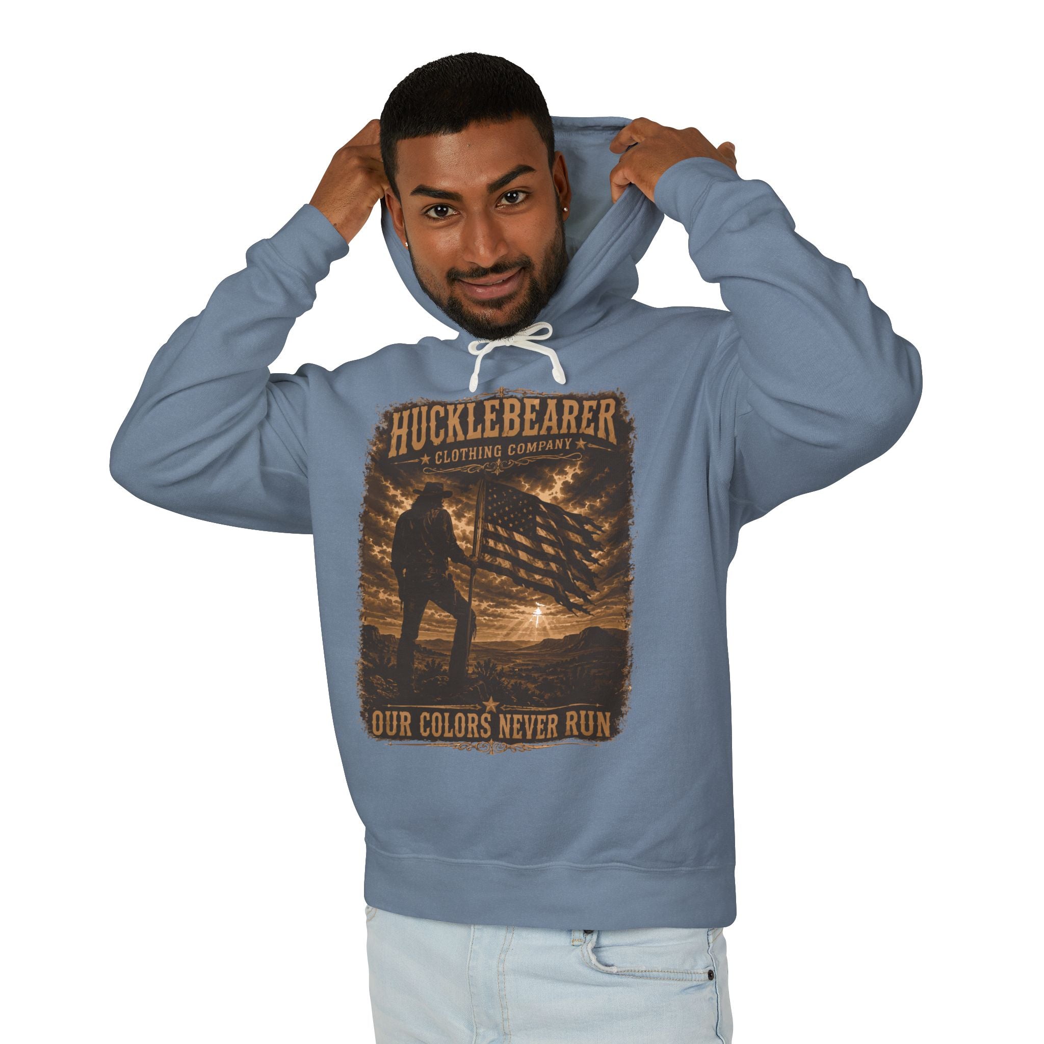 HuckleBearer "Our Colors Never Run" Hoodie