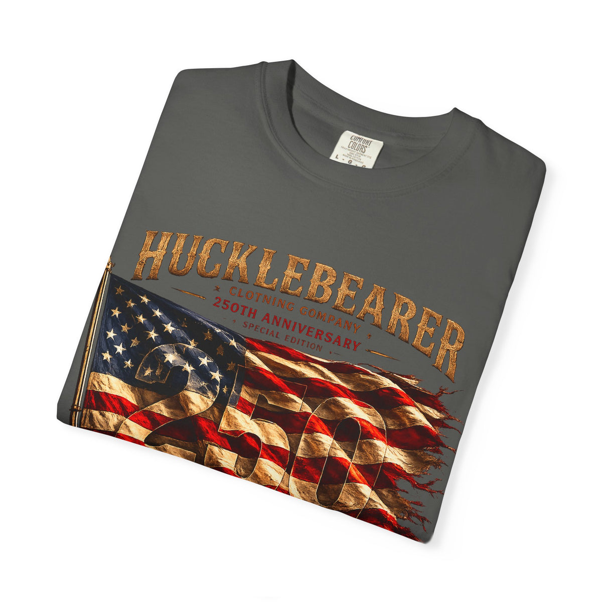 Copy of Hucklebearer "250th Anniversary" American Flag T-Shirt