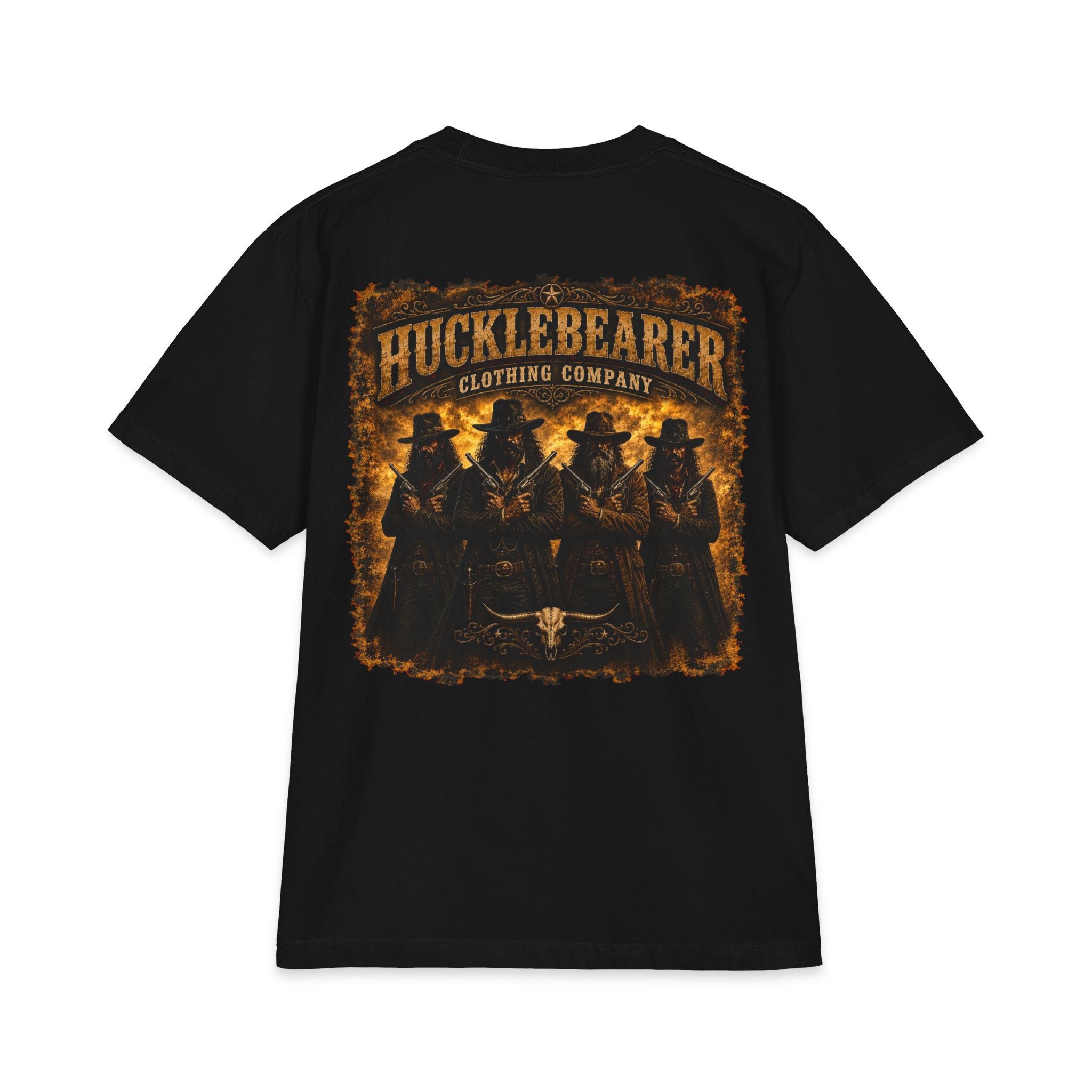 HuckleBearer Western Outlaw Graphic T-Shirt