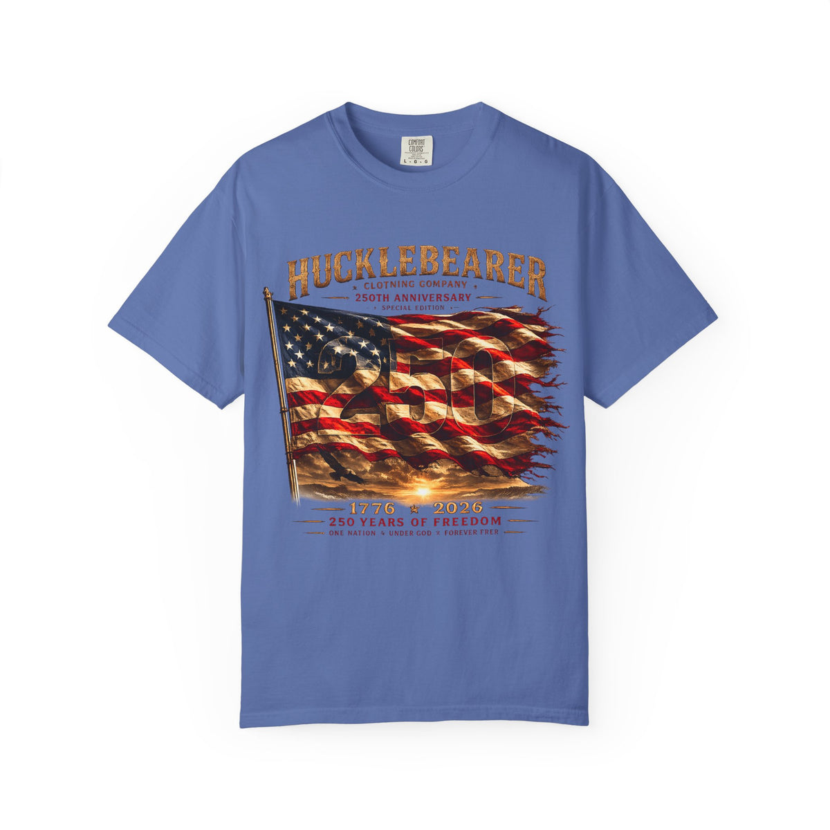 Copy of Hucklebearer "250th Anniversary" American Flag T-Shirt