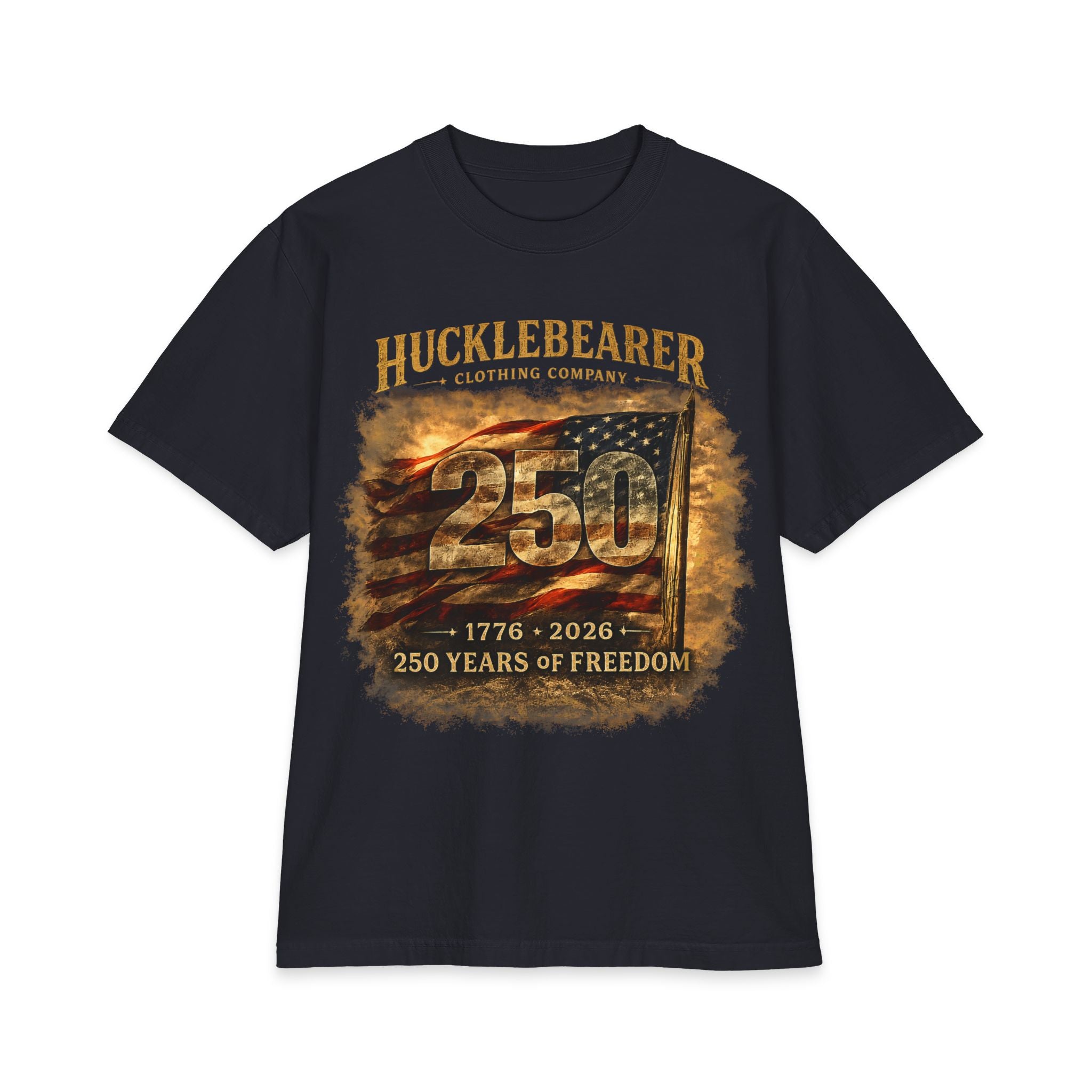 HuckleBearer "250 Years of Freedom" T-Shirt
