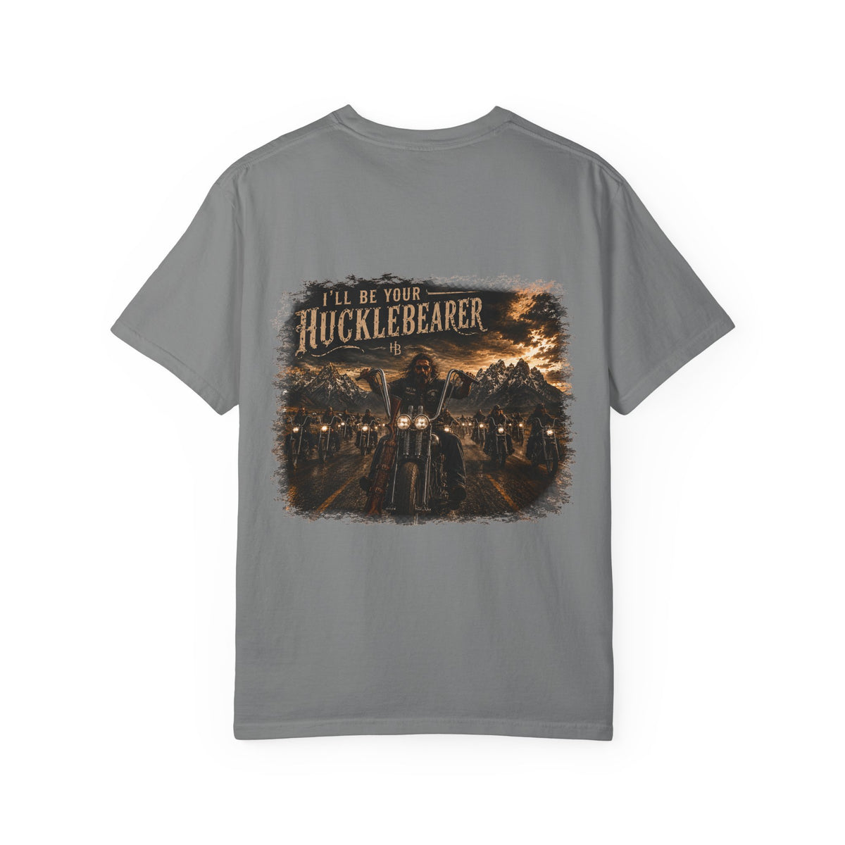 Back Print -HuckleBearer "I'll Be Your HuckleBearer" Open Road T-Shirt