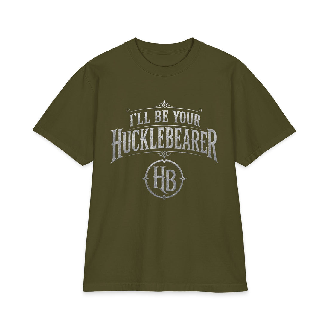 Hucklebearer "I'll Be Your Hucklebearer" Silver T-Shirt