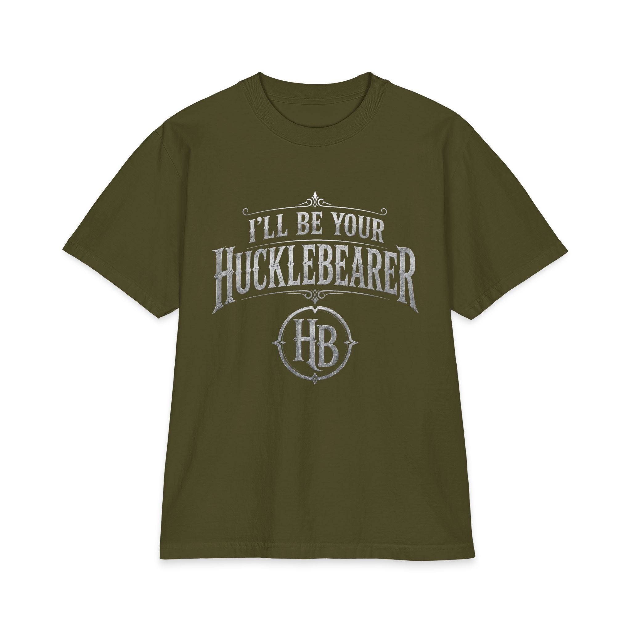 Hucklebearer "I'll Be Your Hucklebearer" Silver T-Shirt