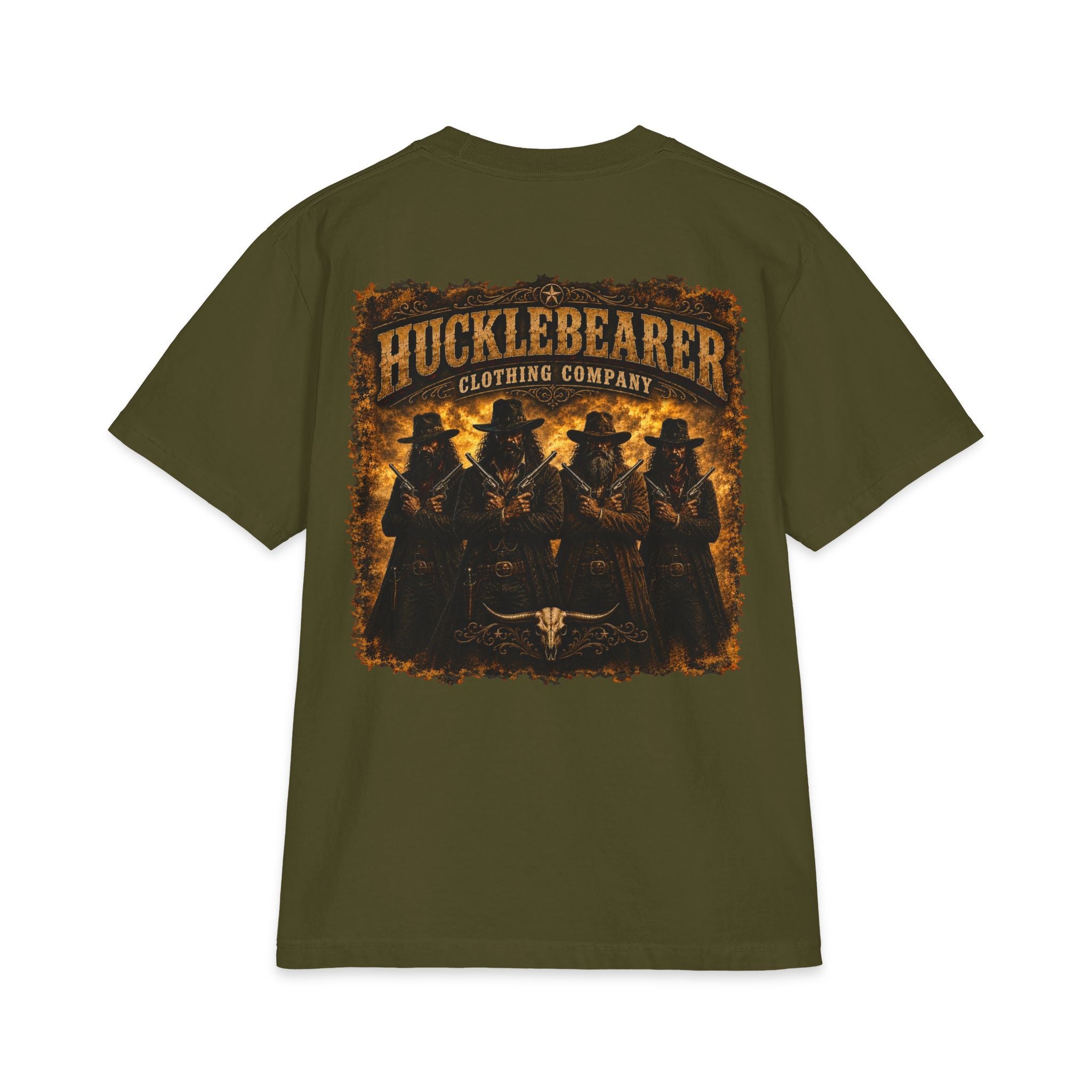 HuckleBearer Western Outlaw Graphic T-Shirt