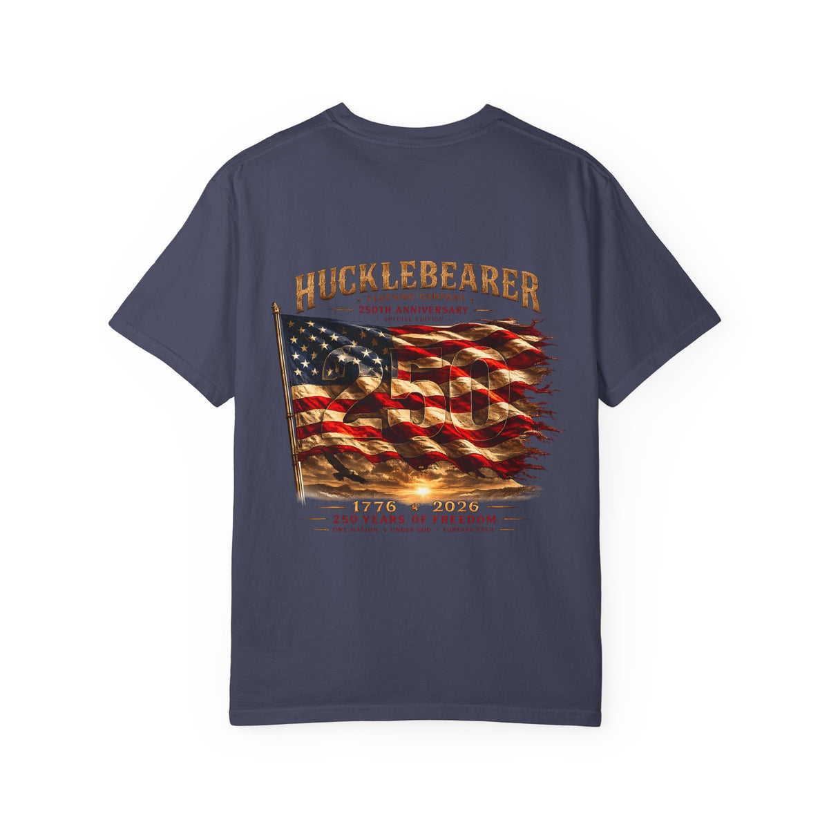 Hucklebearer 250th Anniversary Flag T-Shirt
