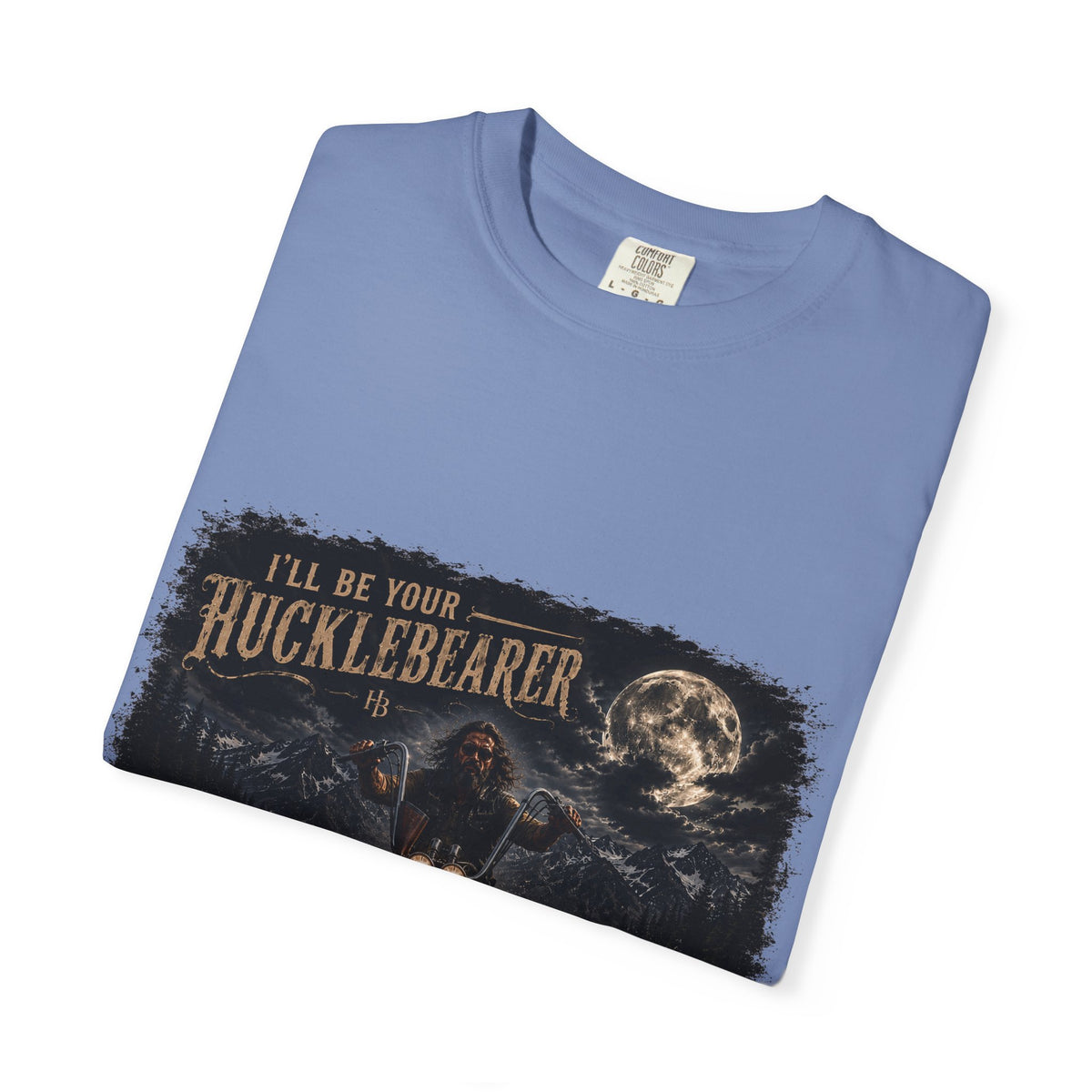 Front Print -Hucklebearer "Ride With the Wolves" T-Shirt