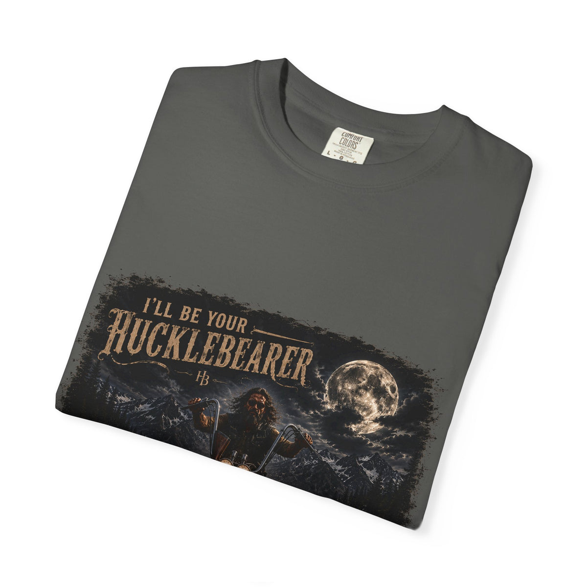 Front Print -Hucklebearer "Ride With the Wolves" T-Shirt