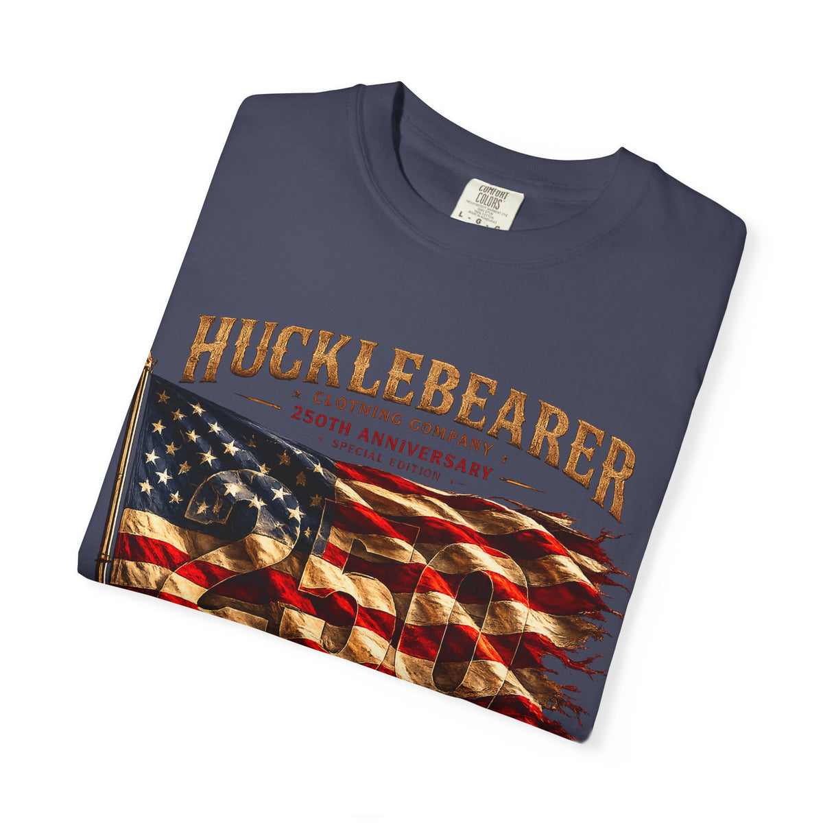 Copy of Hucklebearer "250th Anniversary" American Flag T-Shirt