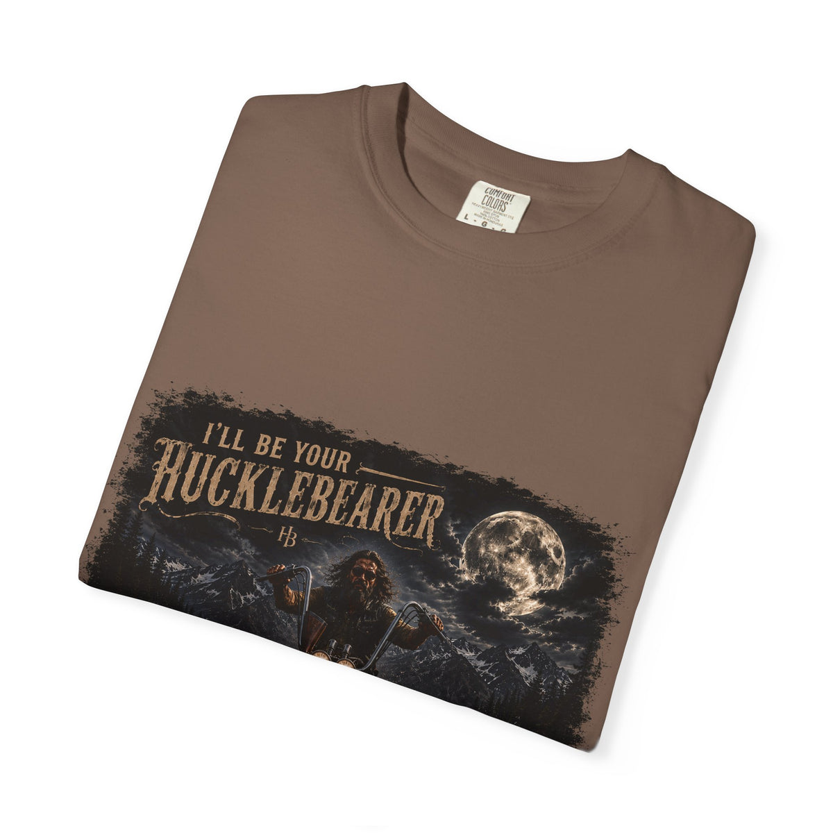 Front Print -Hucklebearer "Ride With the Wolves" T-Shirt