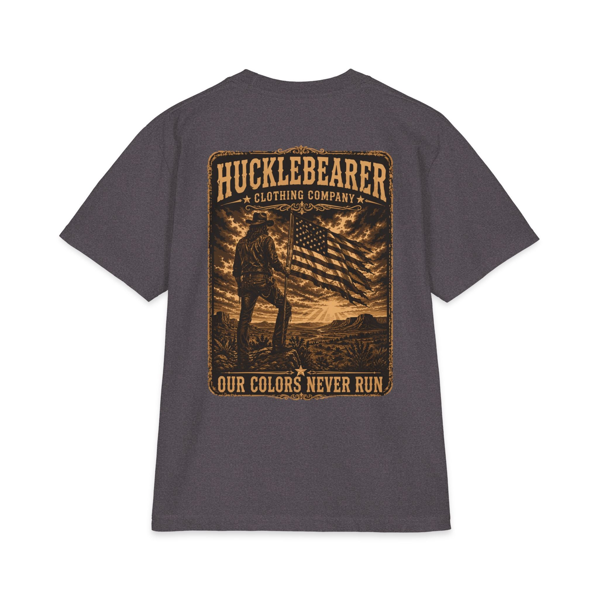 HuckleBearer 'Our Colors Never Run' Graphic T-shirt