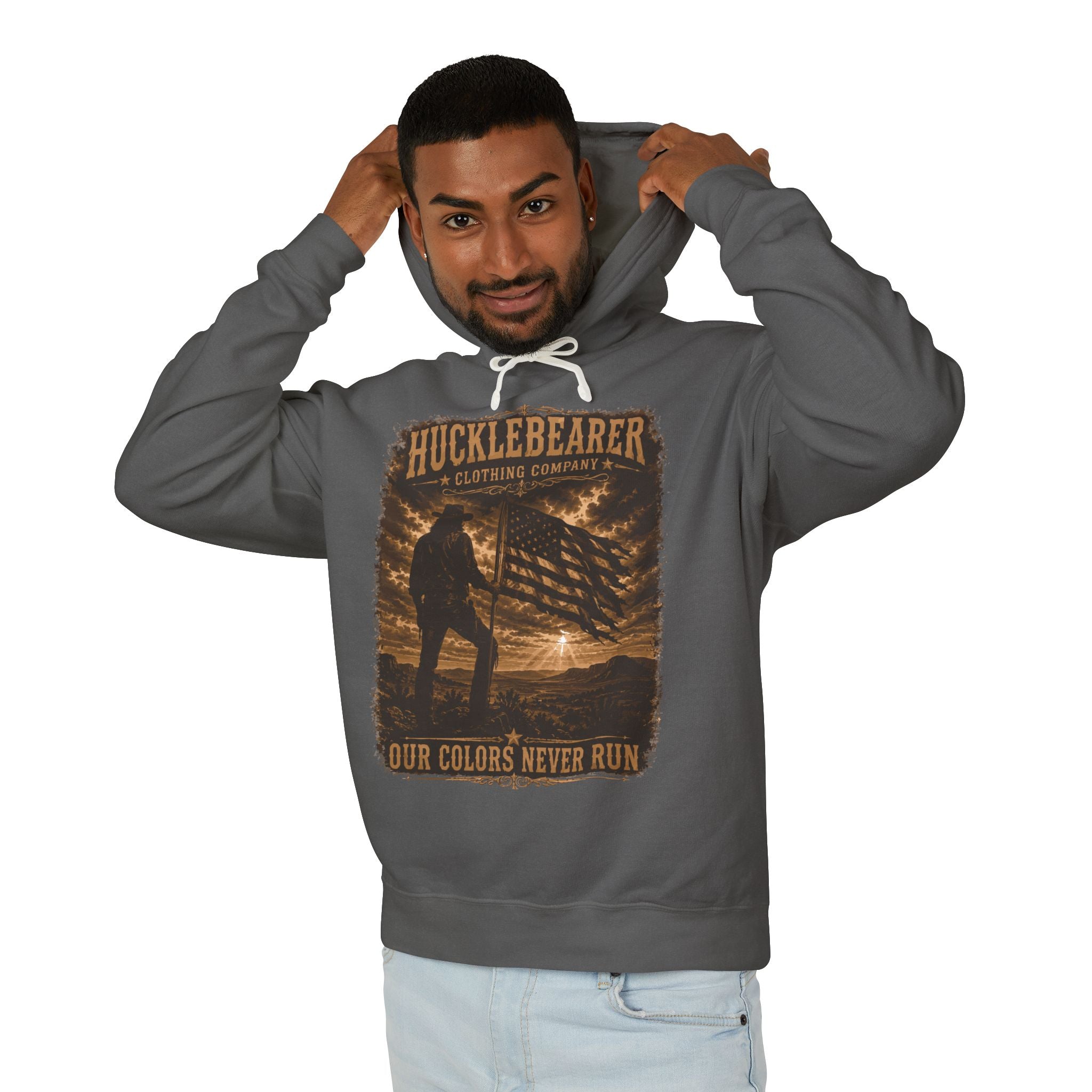 HuckleBearer "Our Colors Never Run" Hoodie