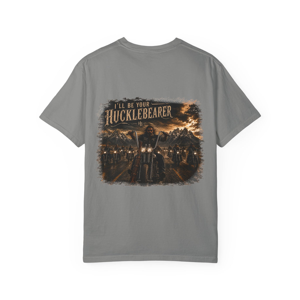 Back Print -HuckleBearer "I'll Be Your HuckleBearer" Open Road T-Shirt