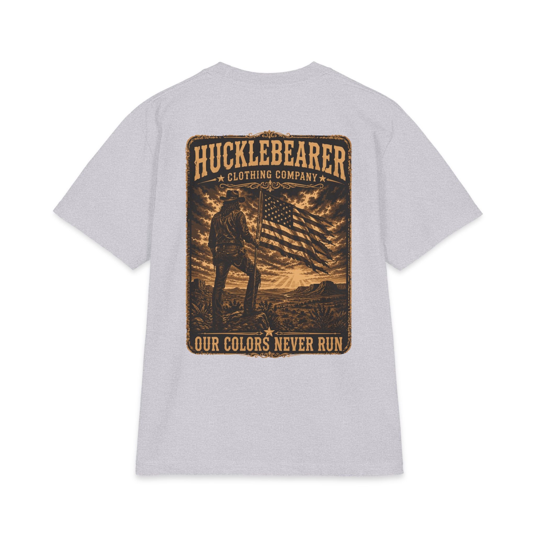 HuckleBearer 'Our Colors Never Run' Graphic T-shirt