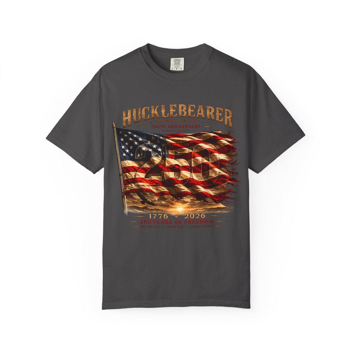 Copy of Hucklebearer "250th Anniversary" American Flag T-Shirt