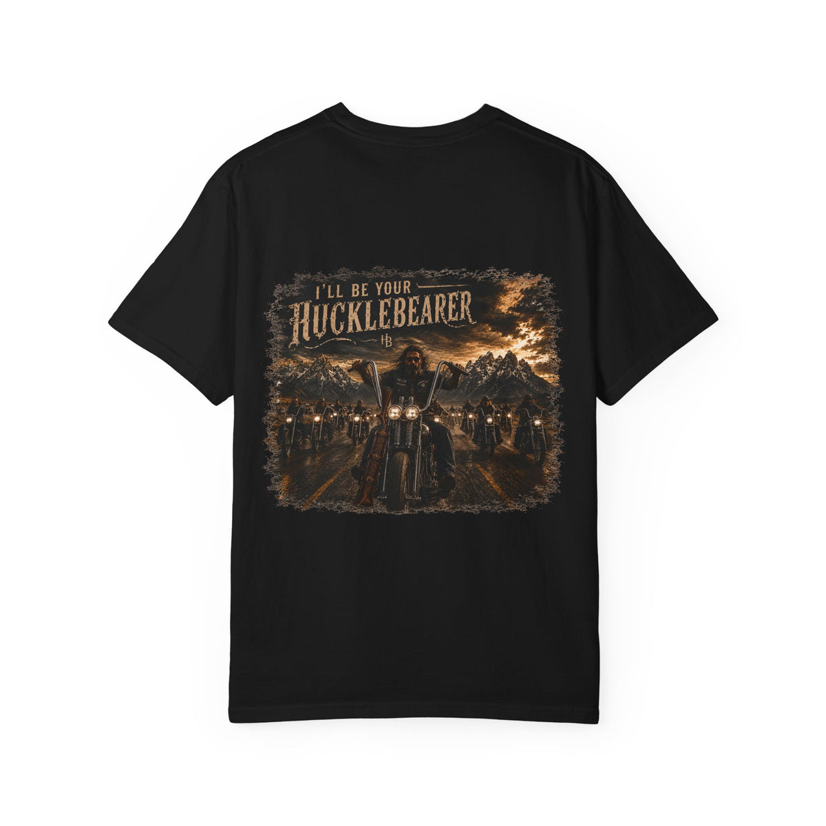 Back Print -HuckleBearer "I'll Be Your HuckleBearer" Open Road T-Shirt