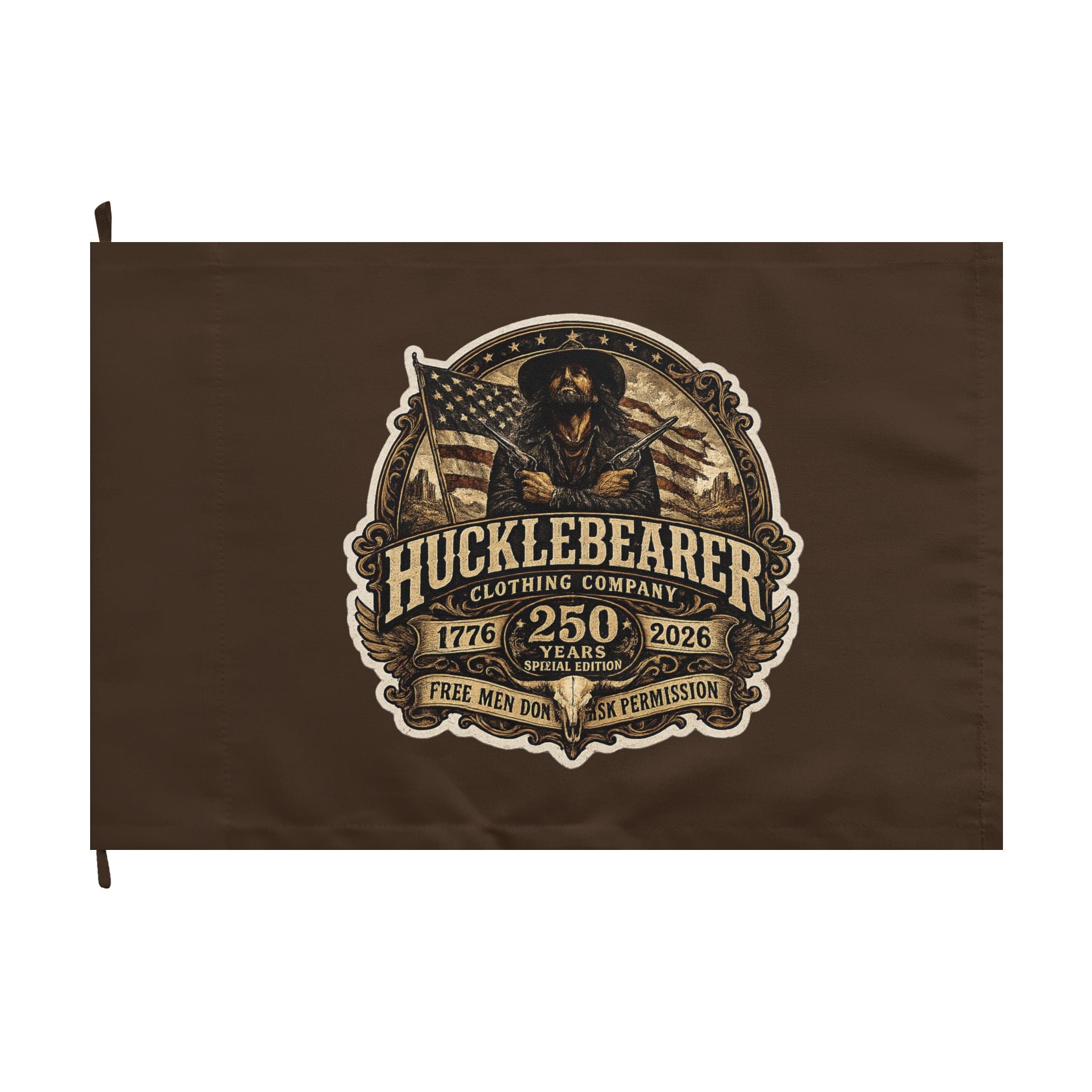 Hucklebearer 250th Anniversary Double-Sided Flag