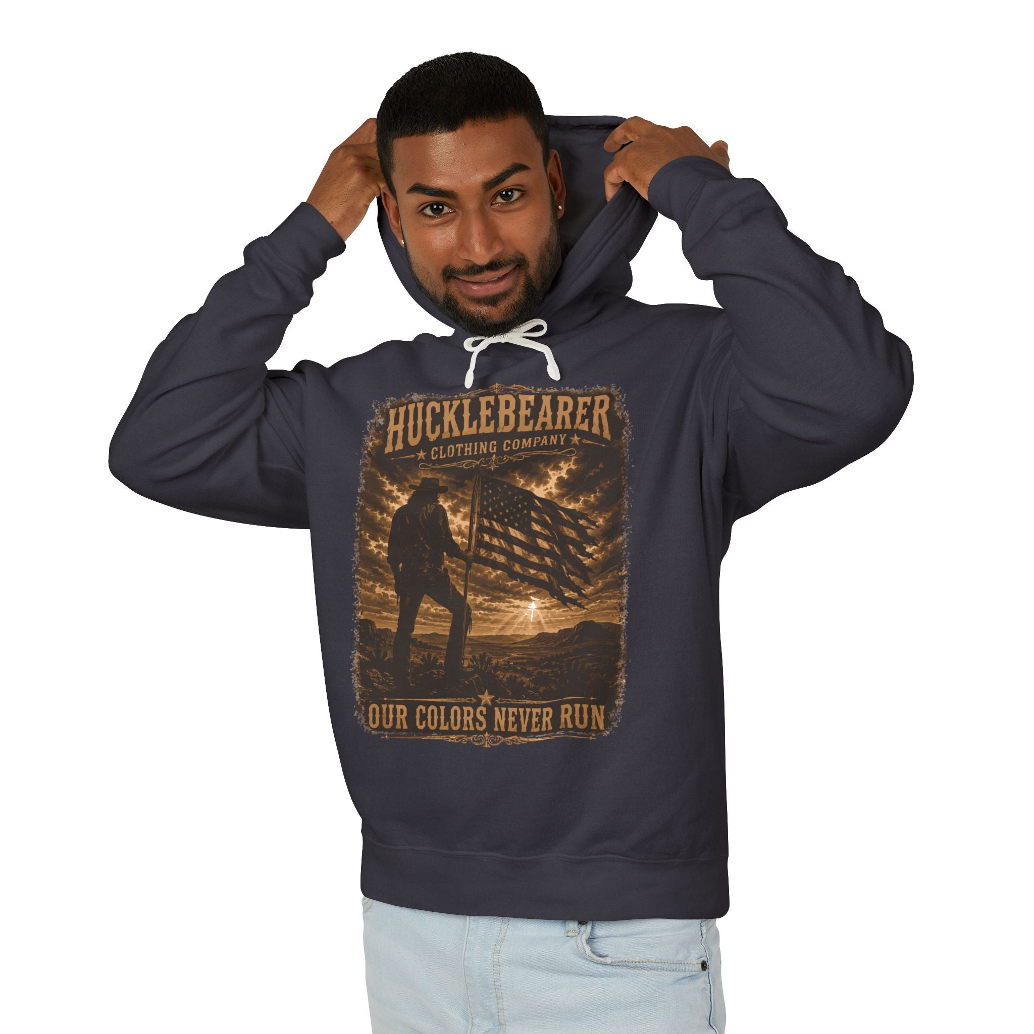 HuckleBearer "Our Colors Never Run" Hoodie