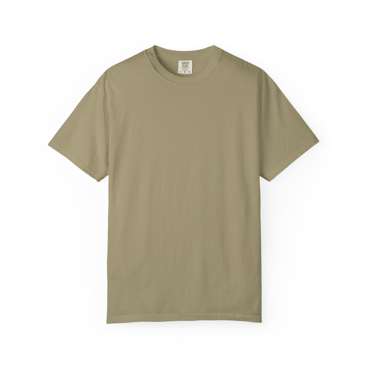 Front Print - HuckleBearer Patriotic 'We Hold The Line' Flag T‑Shirt