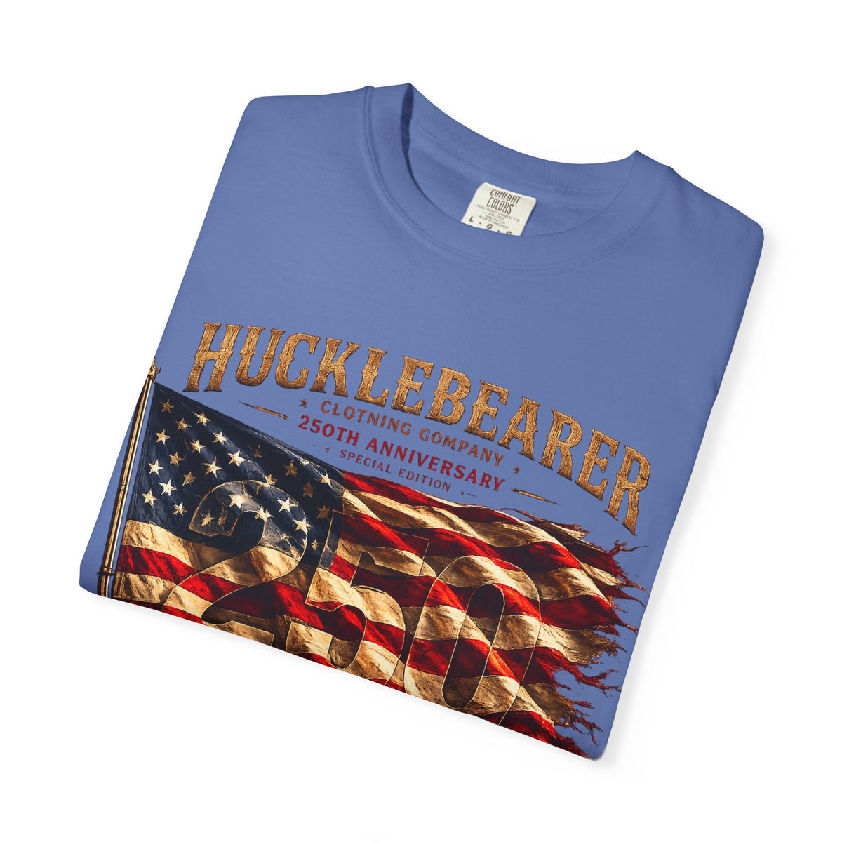 Copy of Hucklebearer "250th Anniversary" American Flag T-Shirt