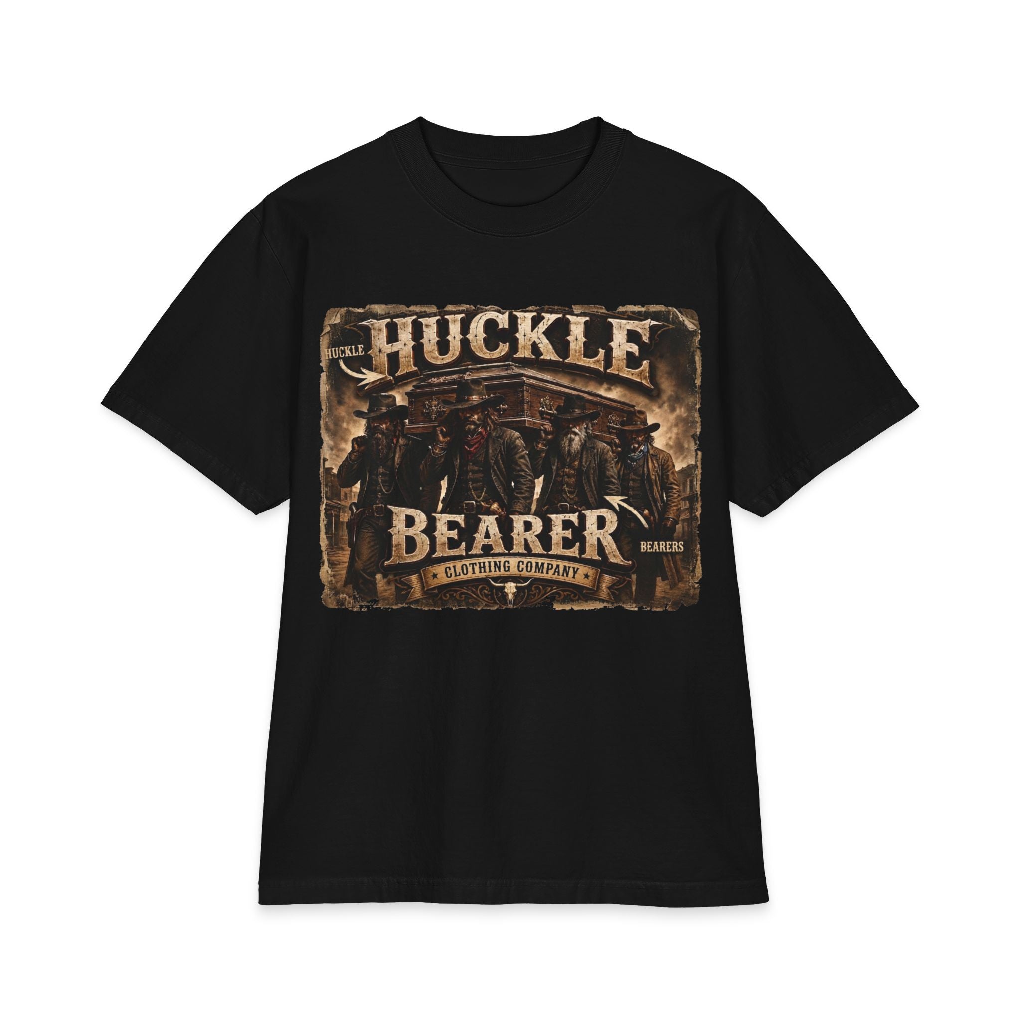 HuckleBearer Vintage Western T-Shirt