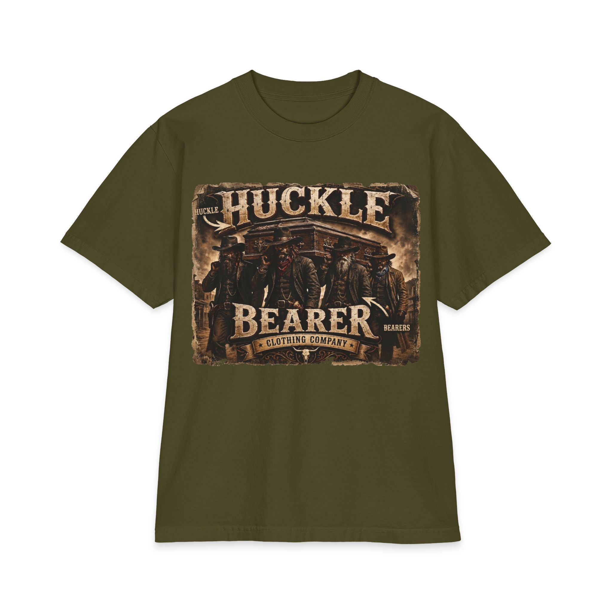 HuckleBearer Vintage Western T-Shirt