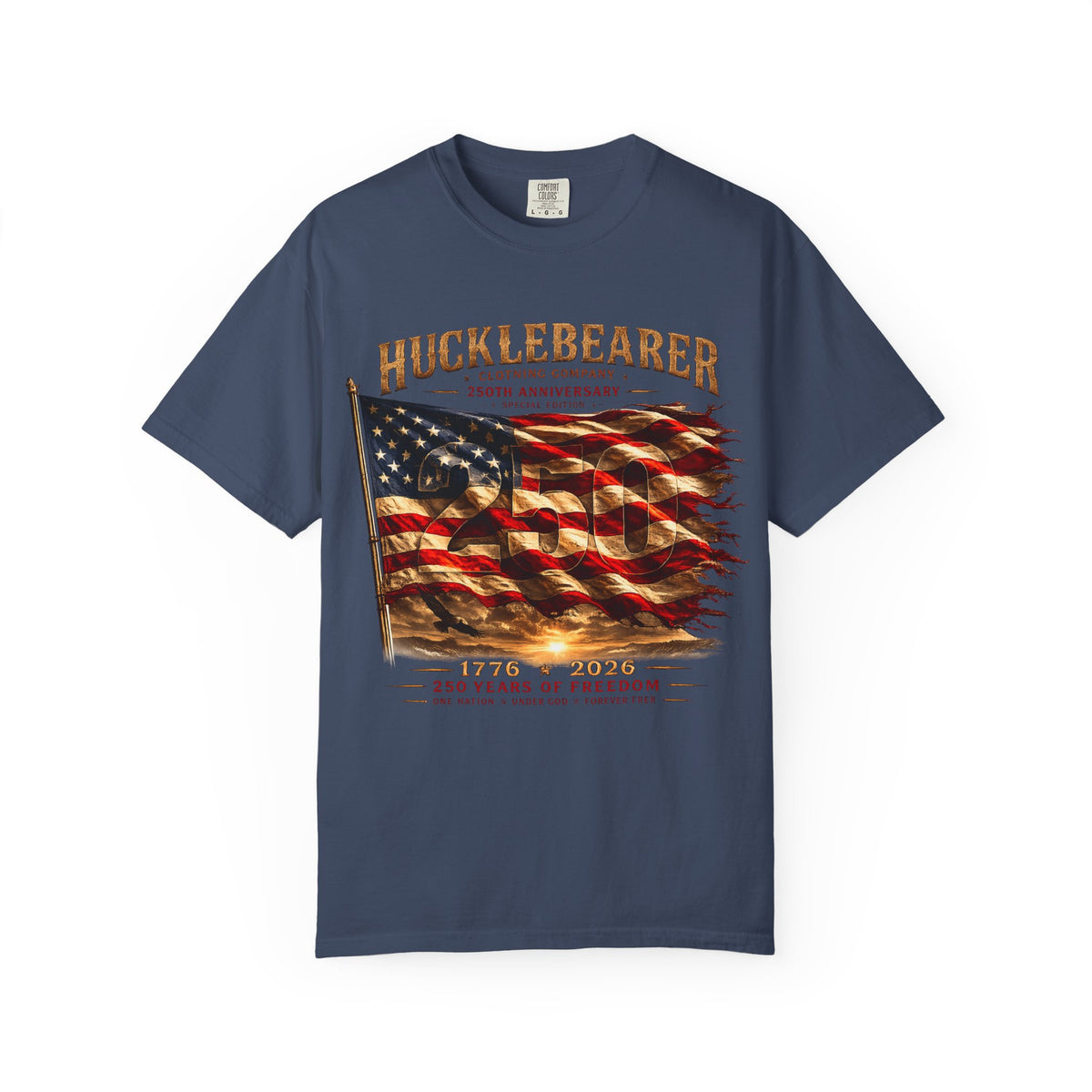 Copy of Hucklebearer "250th Anniversary" American Flag T-Shirt