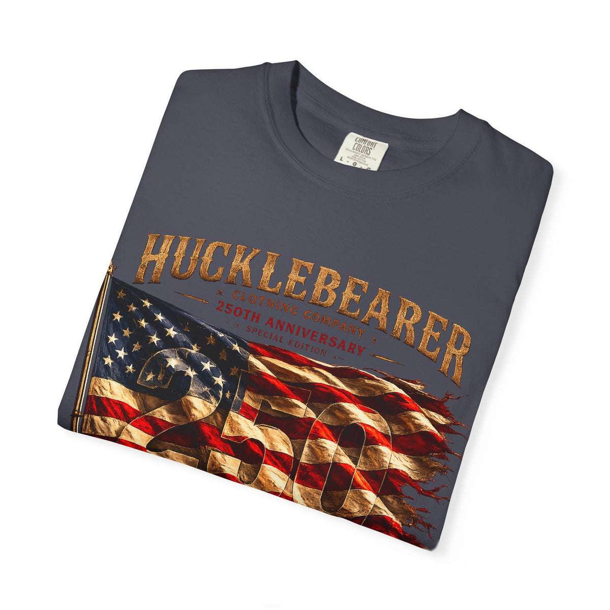 Copy of Hucklebearer "250th Anniversary" American Flag T-Shirt