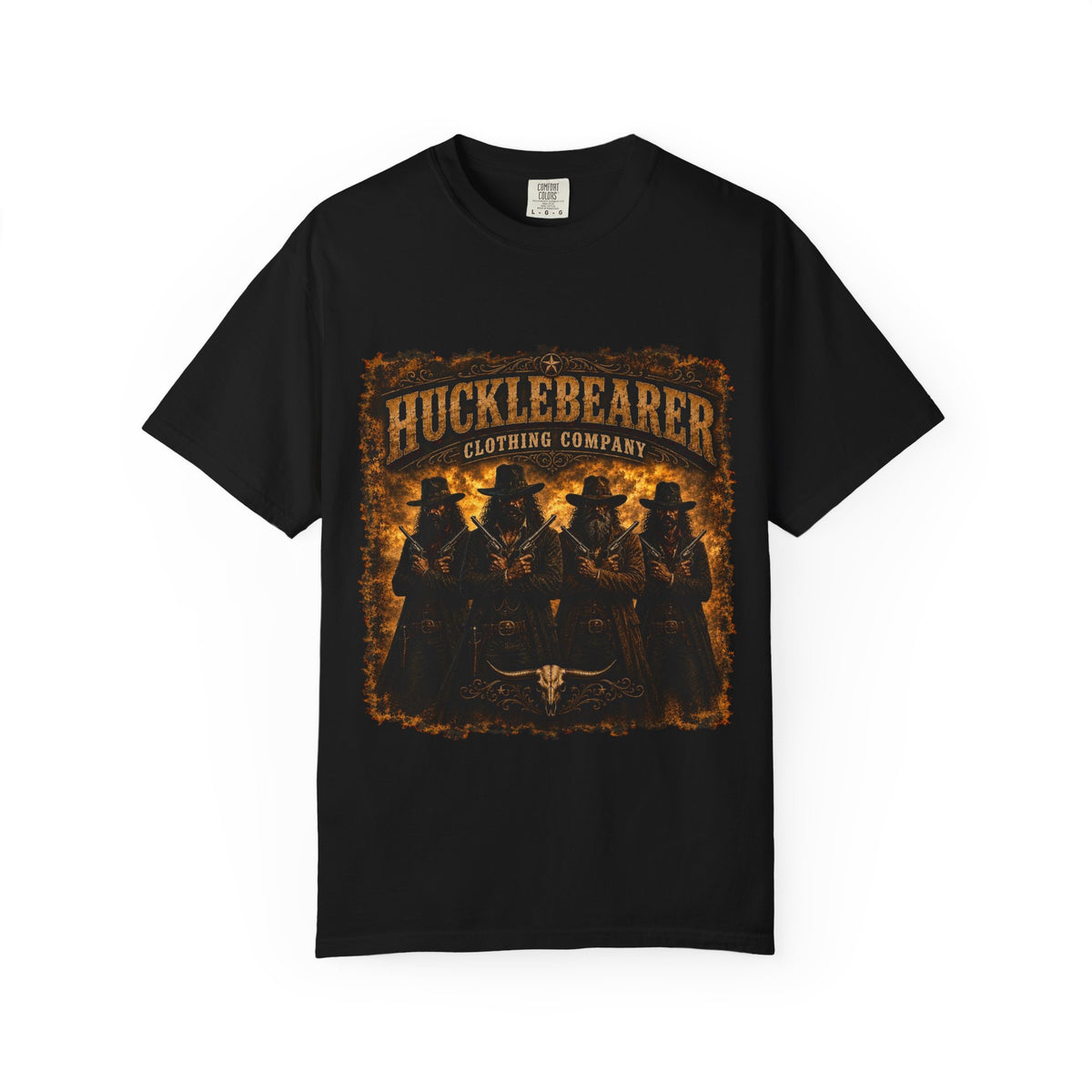 Copy of HuckleBearer Western Outlaw Graphic T-Shirt