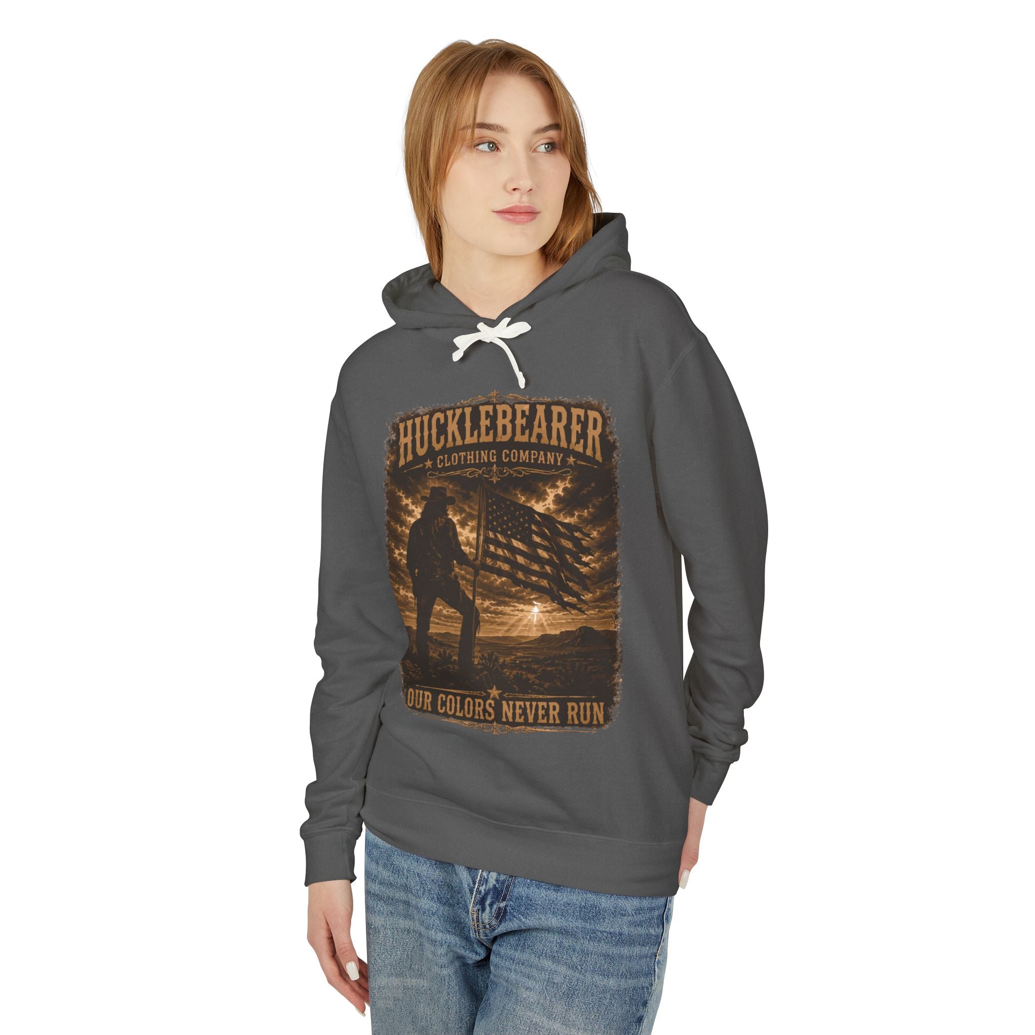 HuckleBearer "Our Colors Never Run" Hoodie
