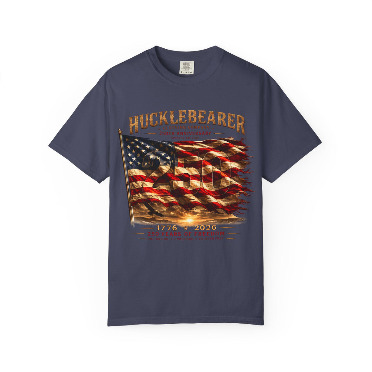 Copy of Hucklebearer "250th Anniversary" American Flag T-Shirt